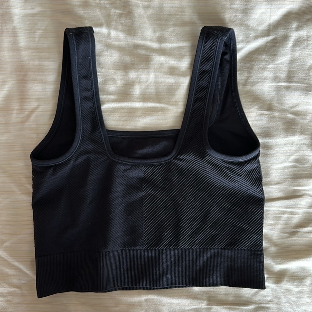 All In Motion women’s black small sports bra. Good condition. No padding. - Picture 2 of 3